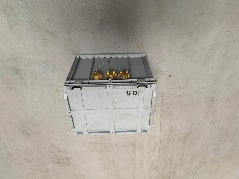 Abwasserverteiler in Kunststoffbox